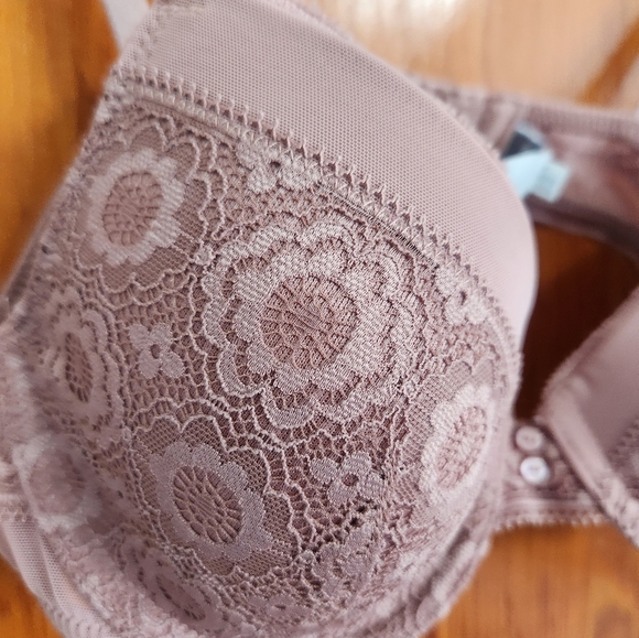 Aerie Pink Lace Bra - Picture 2 of 3